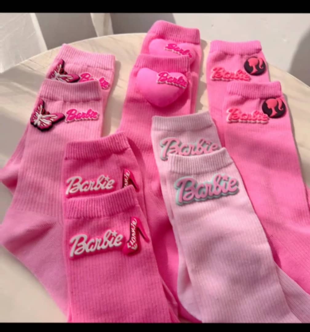 Barbie girl socks