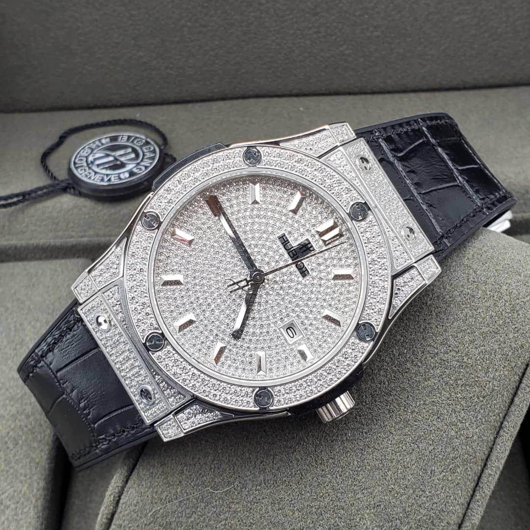 Hublot stone watch