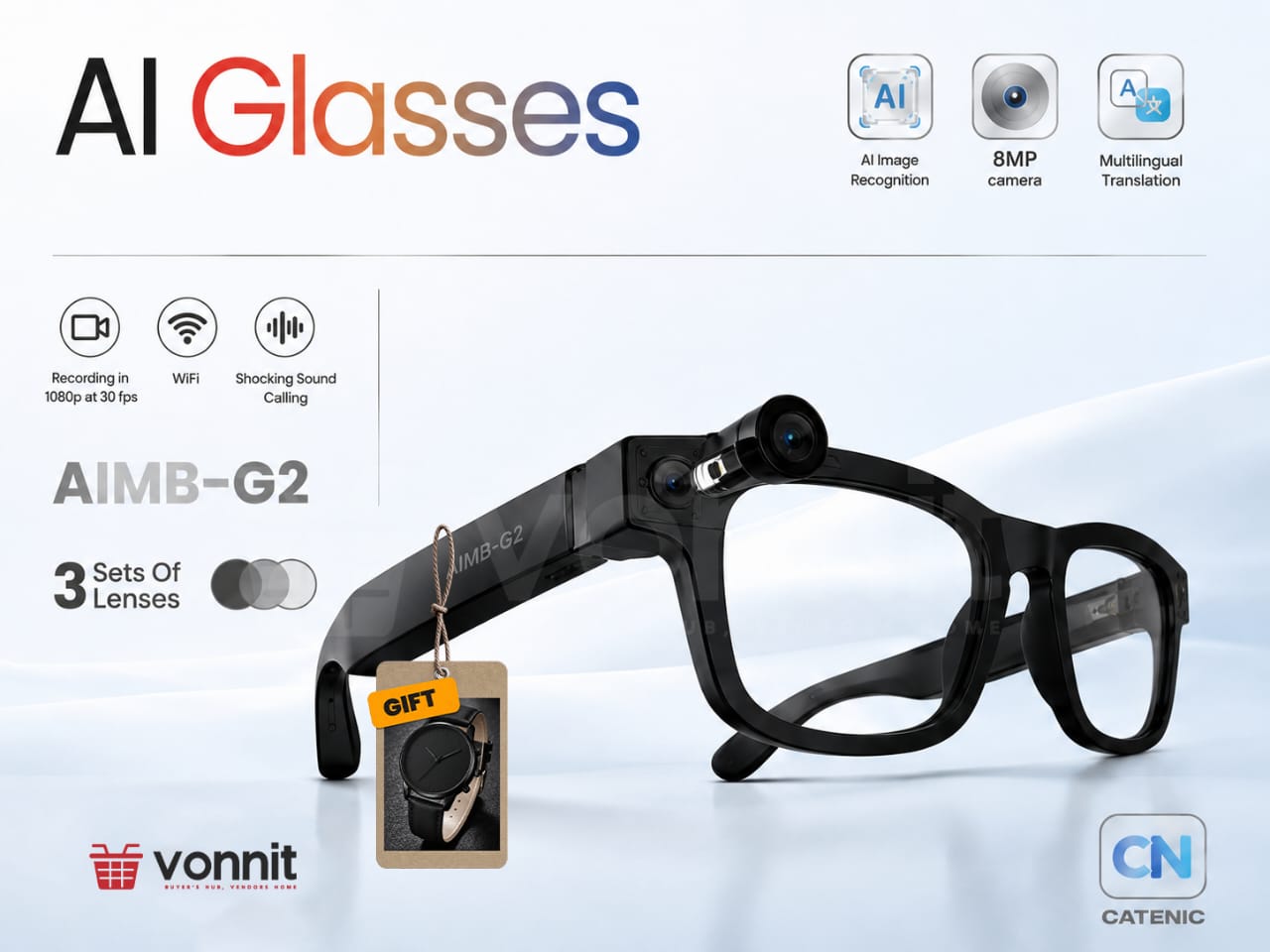 AIM-G2 Smart AI Glasses