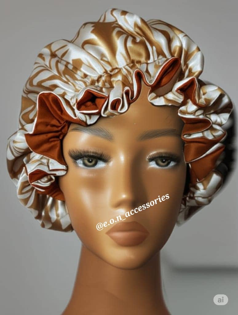 Adult Reversible Silk Hair Bonnet
