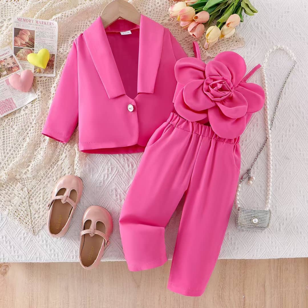 Girls three piece set for age 1-4yrs